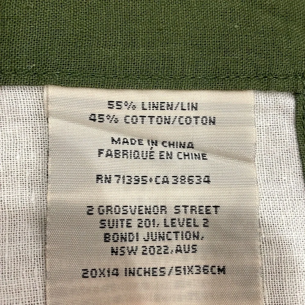 Williams Sonoma classic border placemats (part linen)